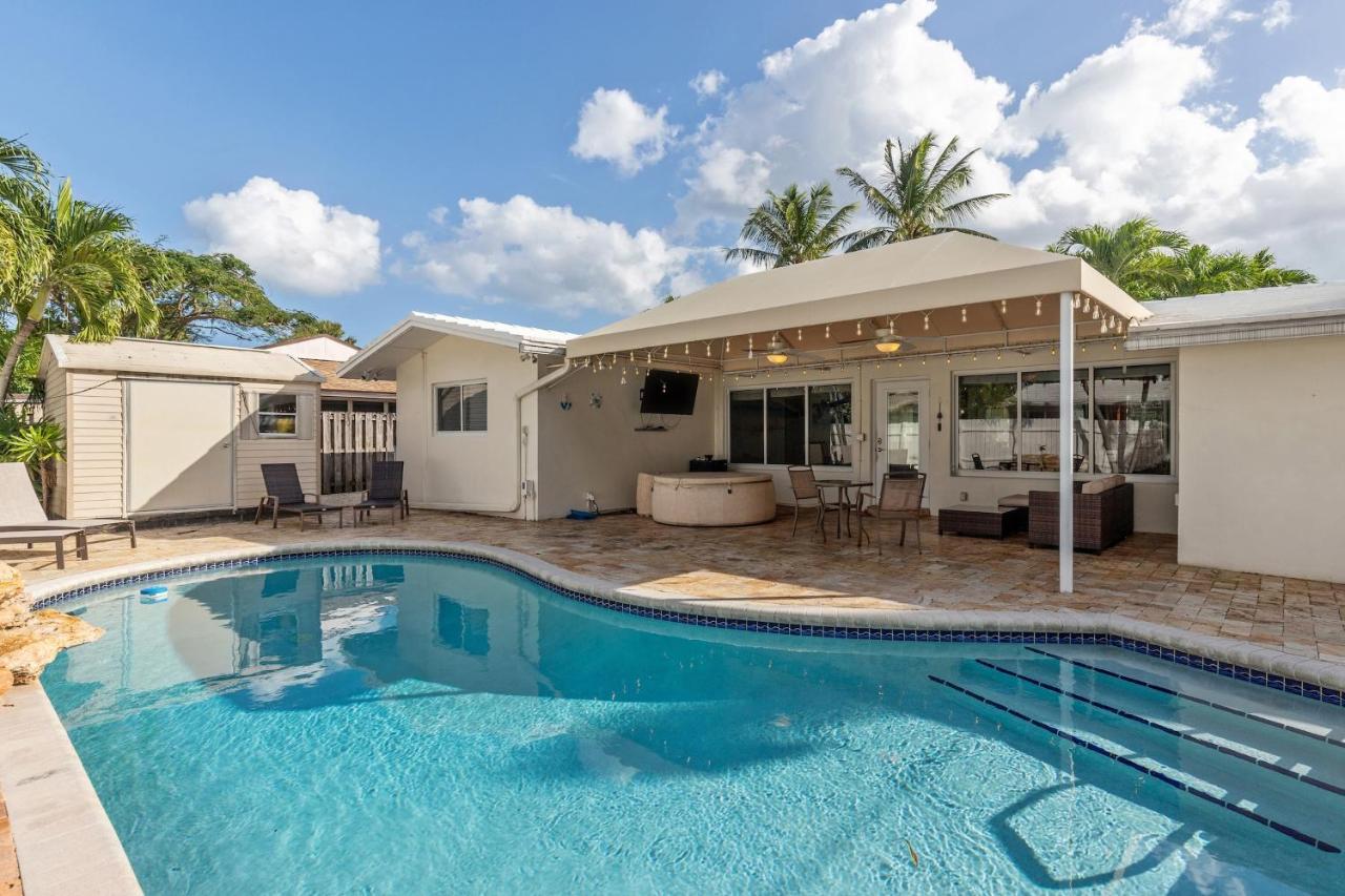 Chic Fort Lauderdale House With Private Pool Exterior foto